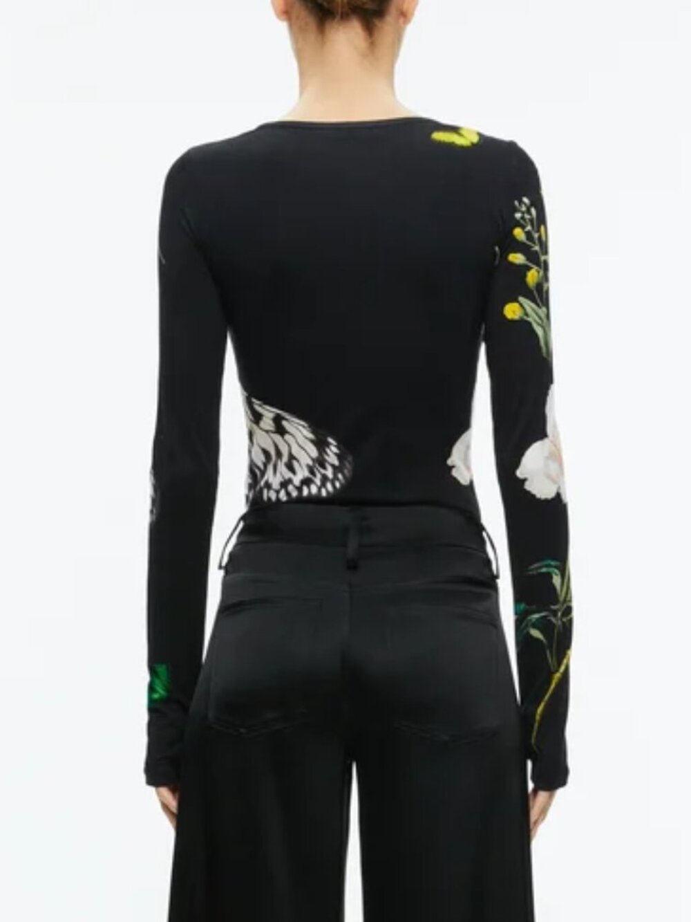 Alice + Olivia Delaina Long Sleeve Top Condition: New Without Tags (NWOT) - Picture 5 of 6